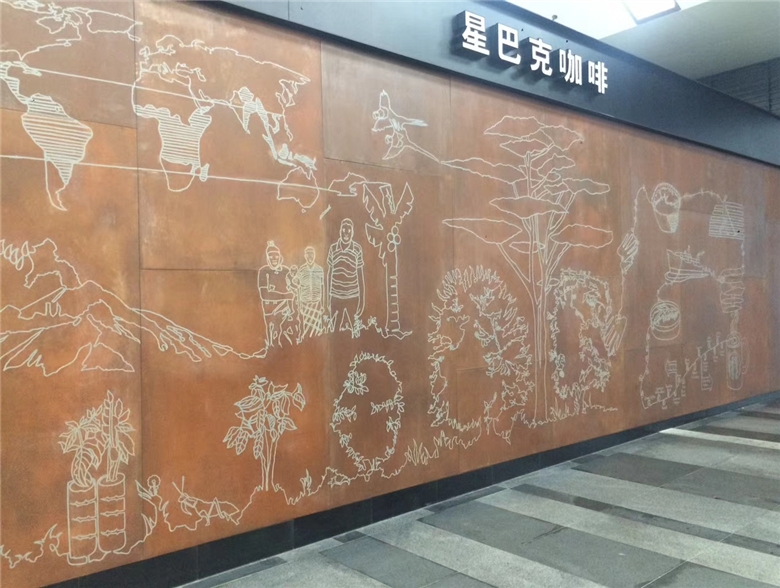 周口耐候钢幕墙